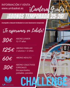 ABONOS TEMPORADA INSTAGRAM