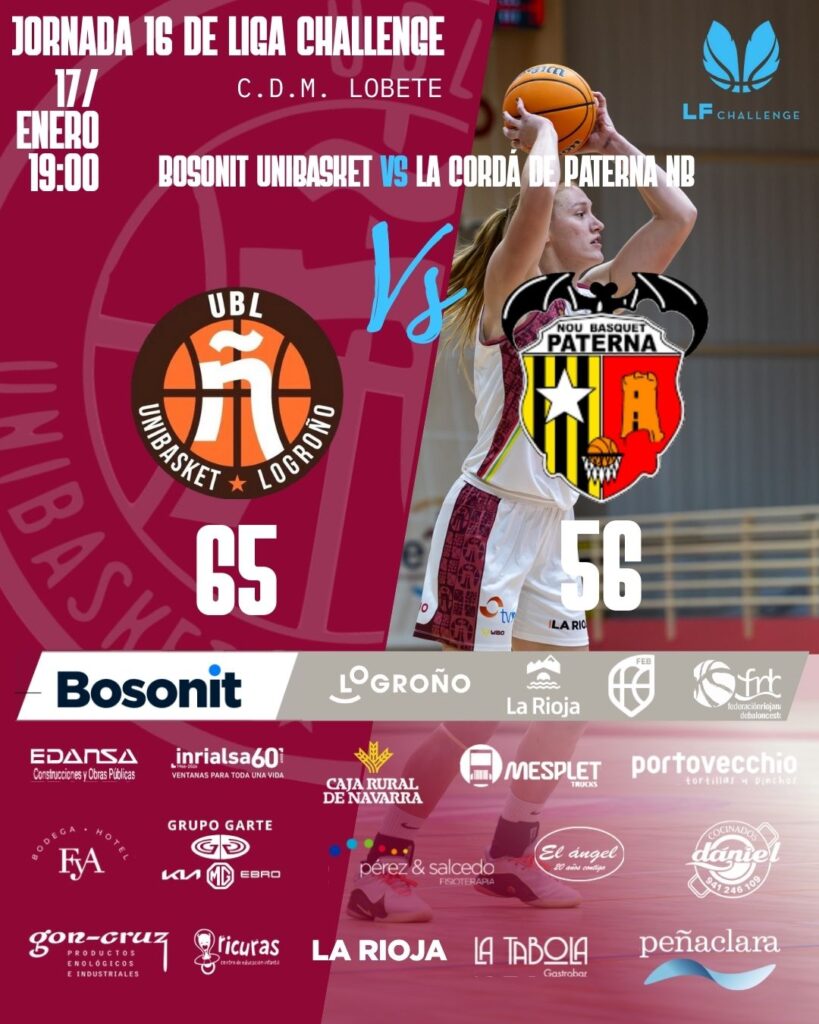 Resultado Partido PATERNA 170126