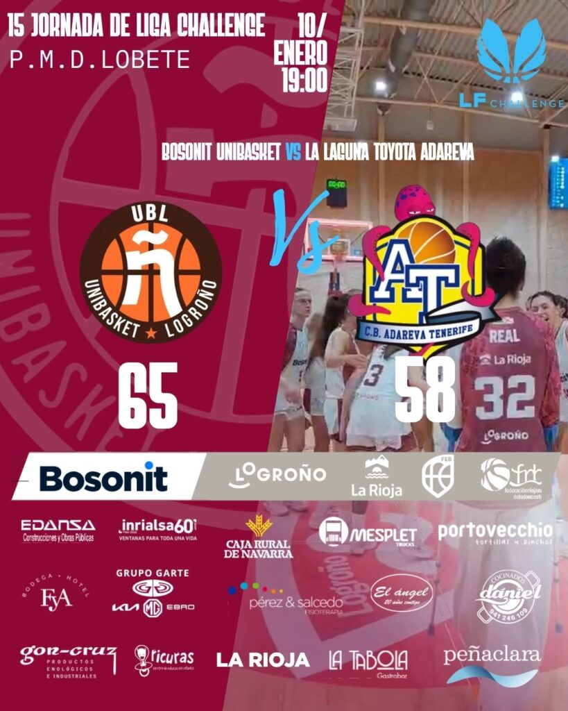 Resultado Partido Unibasket Tenerife