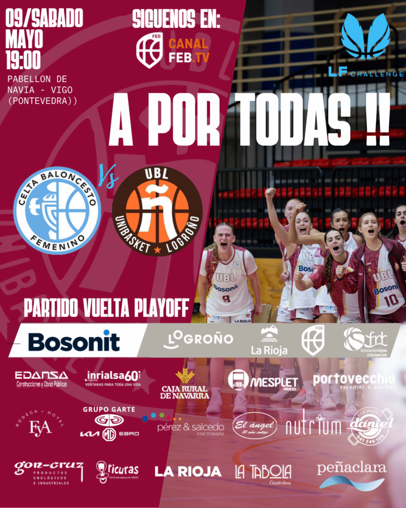 A POR TODAS BOSONIT UNIBASKET!! 9 Presentacion Partido Vuelta Playoff 090526